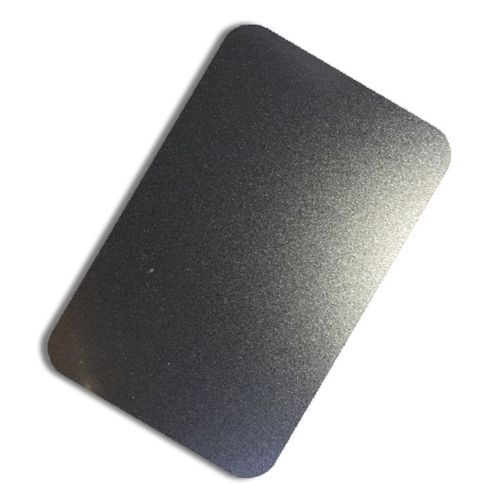 Sandgestrahltes Edelstahlblech