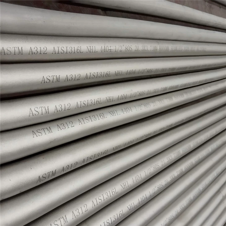 ASTM A312 Edelstahlrohrlieferant|TP304 / TP316 Nahtloses und geschweißtes Rohr